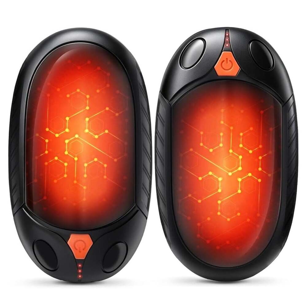 Electric Hand Warmer 2 Pack Rechargeable USB Portable